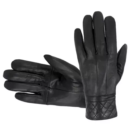 Naisten nahkakäsineet, musta - Asusteet ja tarvikkeet - 6438150194159 - 2