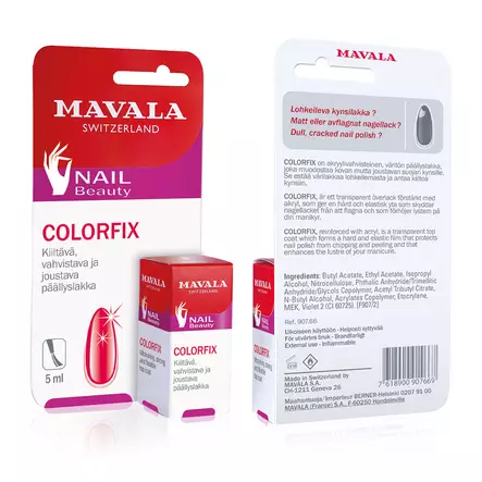 Mavala Colorfix päällyslakka 5ml - Kynsilakat ja kynsimeikit - 7618900907669 - 1