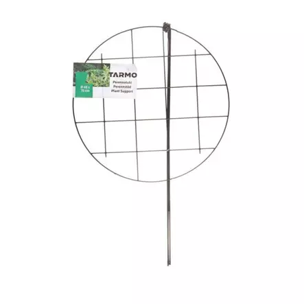 Ristikolla varustettu maahan painettava perennatuki 57 x 105 cm=20 - Pensastuet - 6410412797469 - 2