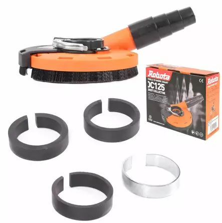 Pölynkerääjä DC125 kulmahiomakoneeseen Robota - Sähkökulmahiomakoneet ja -rälläkät - 6438212106939 - 2