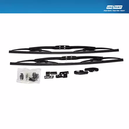 PYYHKIJÄNSULKA 480mm 2kpl/pkt Unipoint rungolliset pyyhkijänsulat - Pyyhkijänsulat - SULKA19 - 2