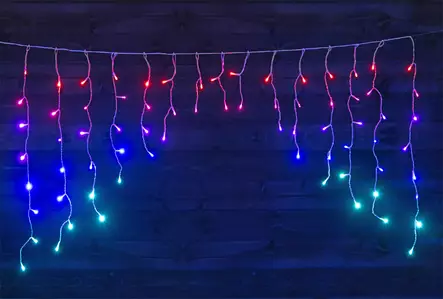 Sateenkaari Verho valot Finnlumor - Valosarjat verkkovirta - 6410413211469 - 2