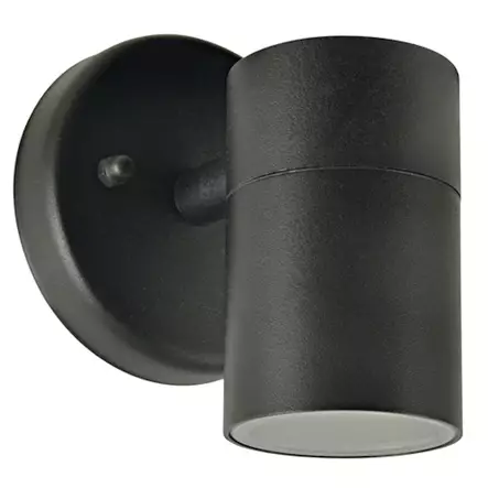 Seinävalaisin AMURI GU10 IP44 musta - Ulkovalaisimet - 6438140480309 - 1