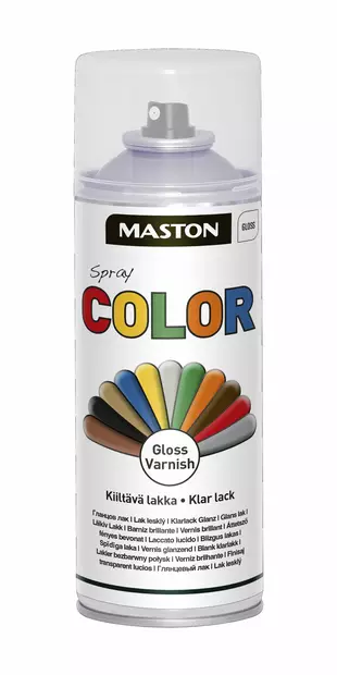 Spraymaali Color Kiiltävä lakka 400ml - Spraymaalit - 6412491203329 - 1