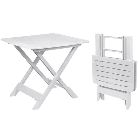 Taitettava muovipöytä 72x8x92cm - Puutarhapöydät - 8009271907409 - 1