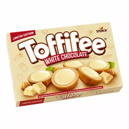 Toffifee White Chocolate 125g - Makeiset ja naposteltavat - 4014400932959 - 1