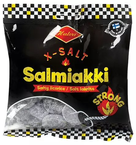 X-Salt Salmiakki 120g - Makeiset ja naposteltavat - 6420900006119 - 1