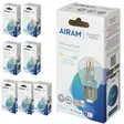 Älylamppu G45 E27 8kpl/pkt 450lm Airam SmartHome - Lamput E27 kanta - 6435200278999 - 2