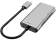 Deltaco USB-hubi, USB-C uros - 2x USB-C naaras ja 2x USB-A naaras, 10Gb/s - Oheislaitekaapelit ja adapterit - 7333048047519 - 1