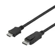 DISPLAYPORT HDMI KAAPELI 3m 4k@30Hz - Audio- ja videokaapelit - 7333048051349 - 1