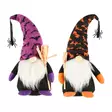Halloweentonttu 21 cm luudalla - Halloween koristeet ja -tarvikkeet - 6412165103719 - 1