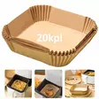 Airfryer ilmafriteerauskeittimen suojapaperin neli=C3=B6 - Airfryer silikonisuojat ja suojapaperit - 6438159896139 - 1