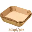 Airfryer ilmafriteerauskeittimen suojapaperin neli=C3=B6 - Airfryer silikonisuojat ja suojapaperit - 6438159896139 - 4