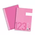 Bantex kouluvihko A5 pinkki - Lehtiöt, muistikirjat ja vihkot - 5904017333739 - 2