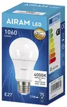LED LAMPPU 11W E27 AIRAM OPAALI - Lamput E27 kanta - 6435200215369 - 1