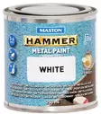 METALLIMAALI HAMMER VASARALAKKA VALKOINEN 250ML MASTON - Metallimaalit - 6412498870029 - 1