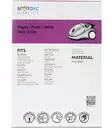 Pölynimuripussit, 5 kpl MWI 2256 Nordic Quality Vacuum - Pölypussit ja suodattimet - 5706470075849 - 2