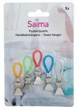 pyyheripustin 5kpl - Koukut, naulakot ja telineet - 6410410183479 - 1