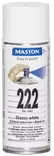 SPRAYMAALI KIILTÄVÄ VALKOINEN 222 400ML MASTON - Spraymaalit - 6412491002229 - 1