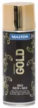 SPRAYMAALI KULTA 400ML METALLIC MASTON - Spraymaalit - 6412498304319 - 1