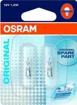T5 1,2W POLTTIMO 12V 1,2W OSRAM ORIGINAL 2KPL/PKT - Polttimot ja polttimotarvikkeet - 4050300925769 - 2