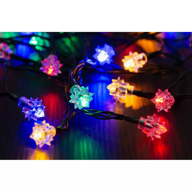 Retro LED-valosarja 40 LED monivärinen - Valosarjat verkkovirta - 6410416370149 - 1