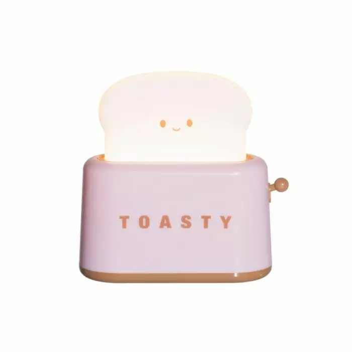 Leivänpaahdin yövalo pinkki - Valohahmot ja valokoristeet - 6410416483399 - 1