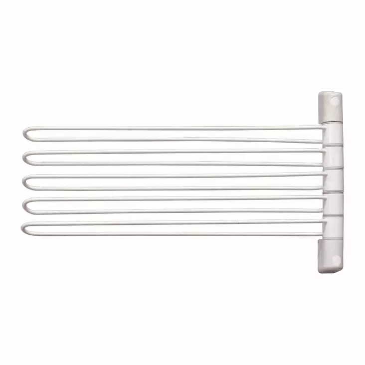 Kuivausteline 5 kääntyvää oksaa - Pyykinkuivaustelineet - 6414675116579 - 1