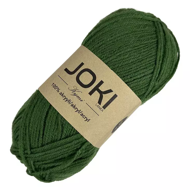 Akryylilanka Joki Kymi 100g Metsänvihreä - Akryylilangat - 6438159386449 - 1