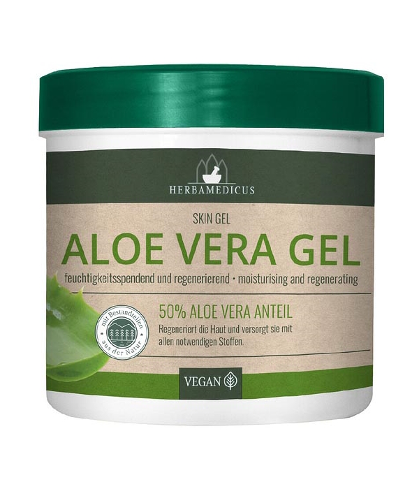 Herbamedicus Aloe Vera voide 250ml - Aurinkovoiteet ja aurinkotuotteet - 4009737306429 - 1