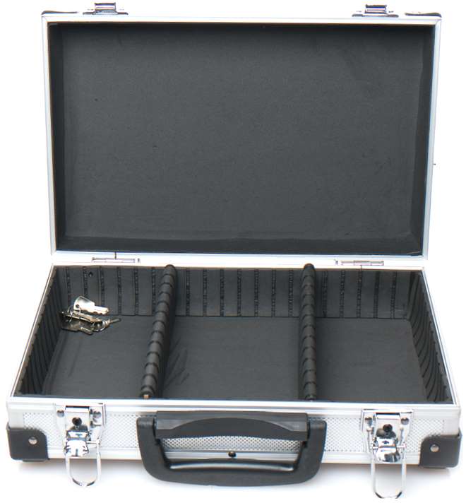 Alumiinisalkku koko S (small) lukittava - Työkalulaukut ja työkalupakit - 6438168094229 - 1