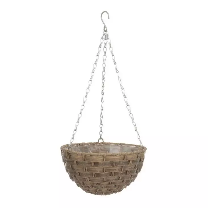 Amppeli Mocca pyöreä pohja 25x25x13cm - Amppelit ja amppelikoukut - 6410413161269 - 1