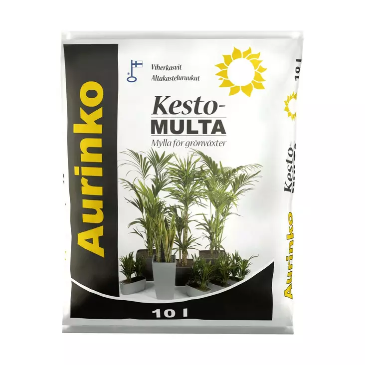 KESTOMULTA 10L AURINKO - Kukkamullat - 6413971703919 - 1