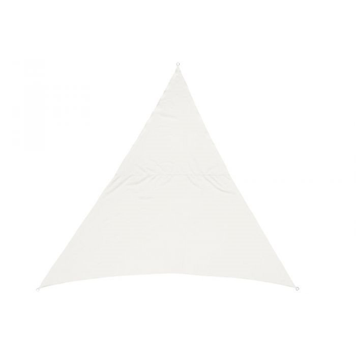 Aurinkopurje Kolmio 5x5x5 m luonnonvalk - Aurinkovarjopurjeet - 6410416119229 - 3