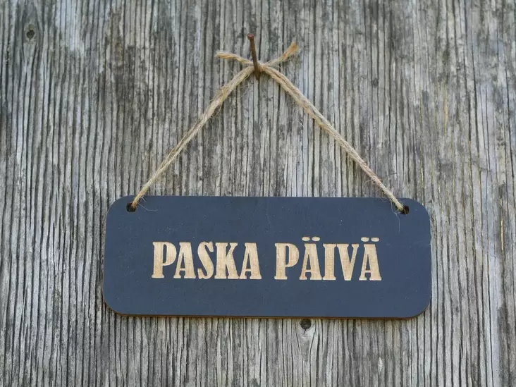 AVAIMENPERÄ Paska Päivä - Kyltit ja avaimenperät - 6430077571259 - 1