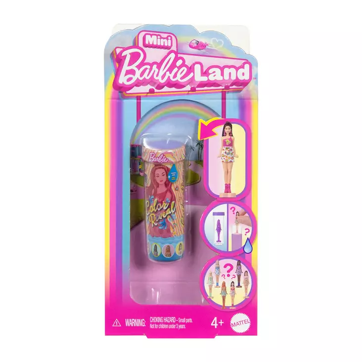 Barbie Color Reveal- nukke - Nuket ja nuken tarvikkeet - 194735274789 - 1