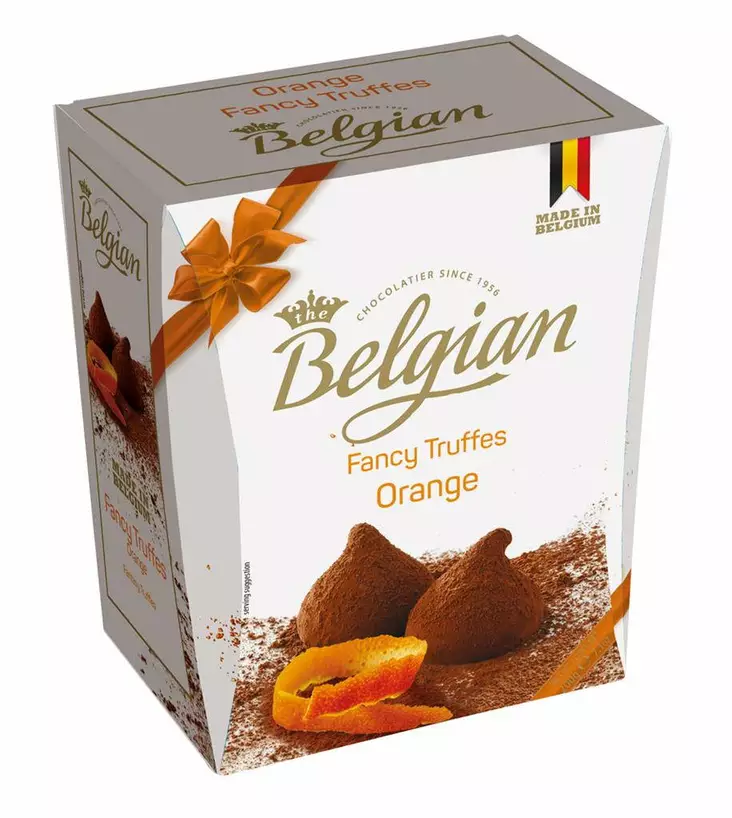 Belgian tryffeli orange 200g - Elintarvikkeet joulu - 5413121359059 - 1