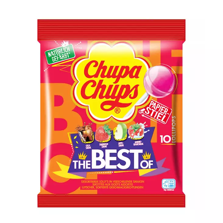 CHUPA CHUPS TIKKARIT 10KPL - Makeiset ja naposteltavat - 8410031132519 - 1