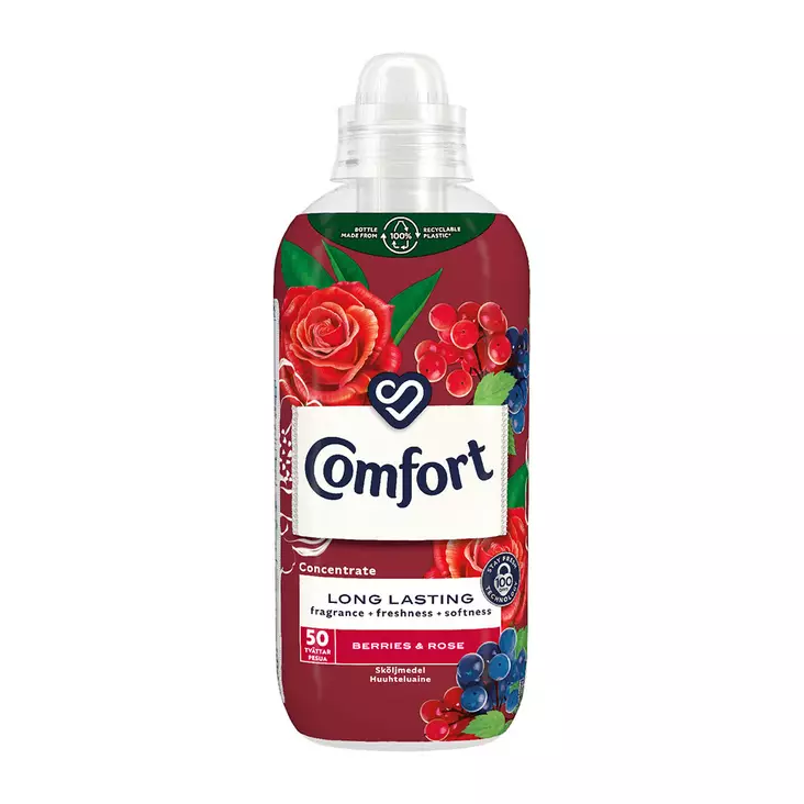 Comfort Huuhteluaine 762ml Berries&Rose - Huuhteluaineet ja pyykkietikat - 8720181521409 - 1