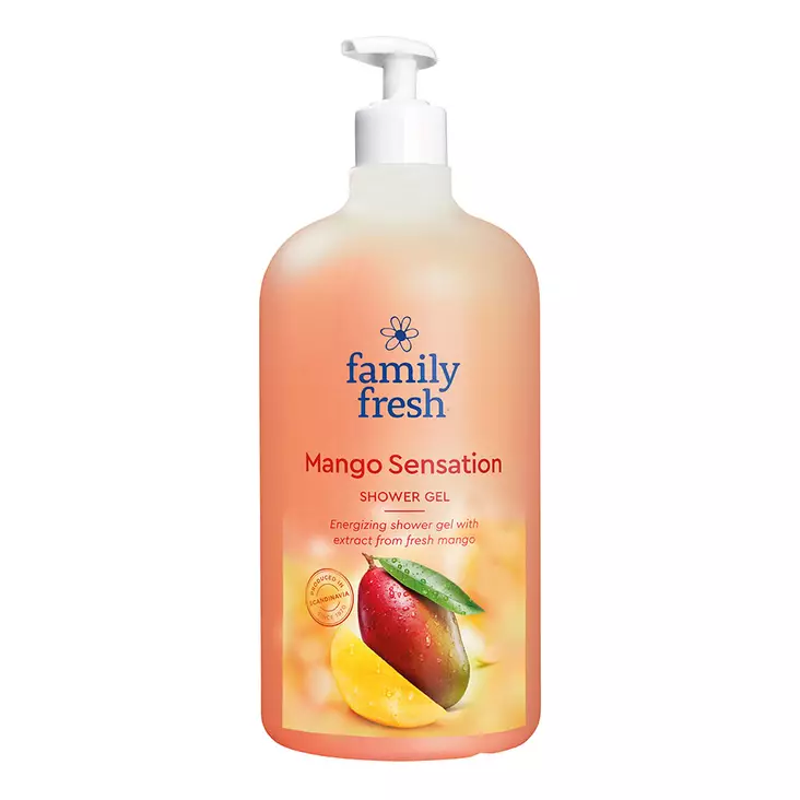 FAMILY FRESH 1L MANGO SENSATION - Suihkusaippuat ja suihkugeelit - 7310610015039 - 1