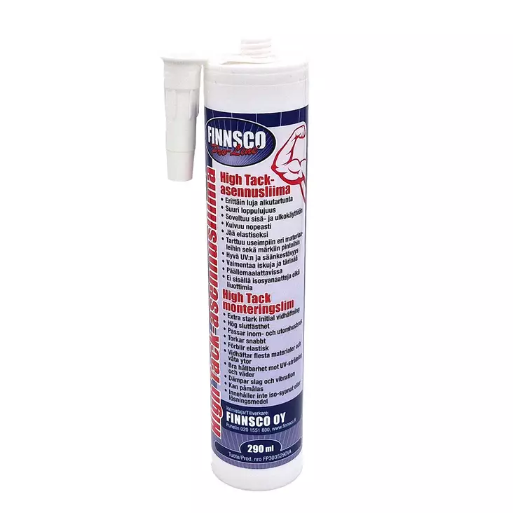 Finnsco Pro-Line® High Tack-asennusliima - Liimamassat ja tiivistysmassat - 6430020291579 - 1