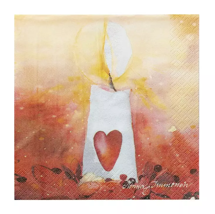 Havi lautasliina 33cm - Lounas-servetit 33x33 - 6411633336529 - 1