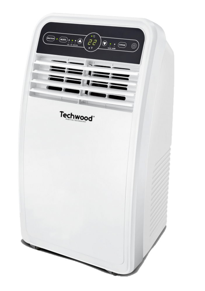Siirrettävä ilmastointilaite 7000 BTU Techwood - Ilmastointilaitteet - 3760301552819 - 1