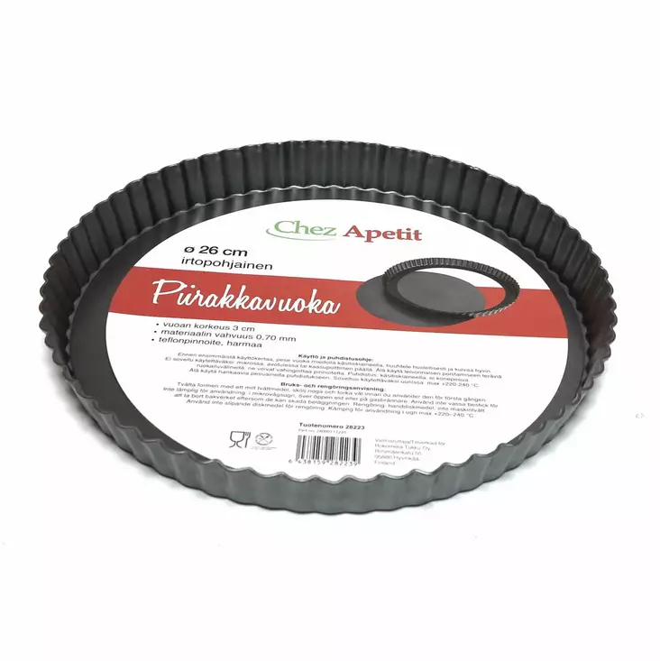 IRTOPOHJA PIIRAKKAVUOKA - Leivontamuotit ja -tarvikkeet - 6438159282239 - 1