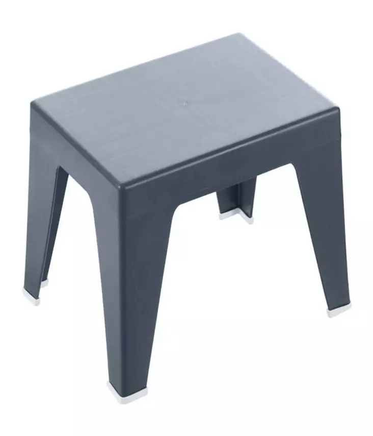 Tummanharmaa jakkara. - Jakkarat ja porrasjakkarat - 6411760284649 - 1