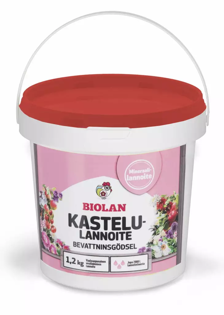 KASTELULANNOITE 1,2KG jopa 2000l liousta - Lannoitteet - 6411962055009 - 1