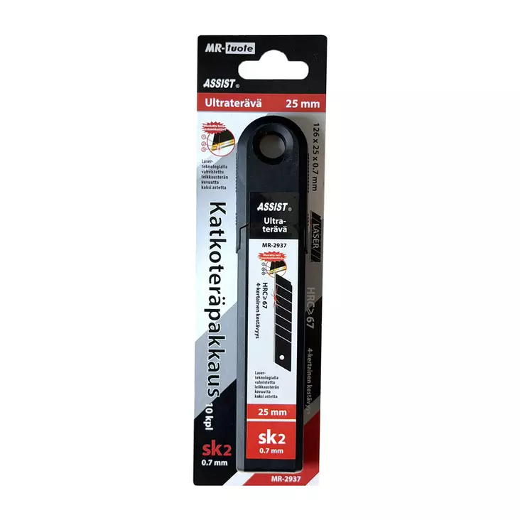 Katkoterät 25mm 10kpl SK2 Assist - Mattopuukot ja varaterät - 6430074697419 - 1