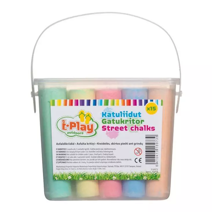 Katuliidut 15kpl - Katuliidut ja saippuakuplat - 6410413169739 - 1