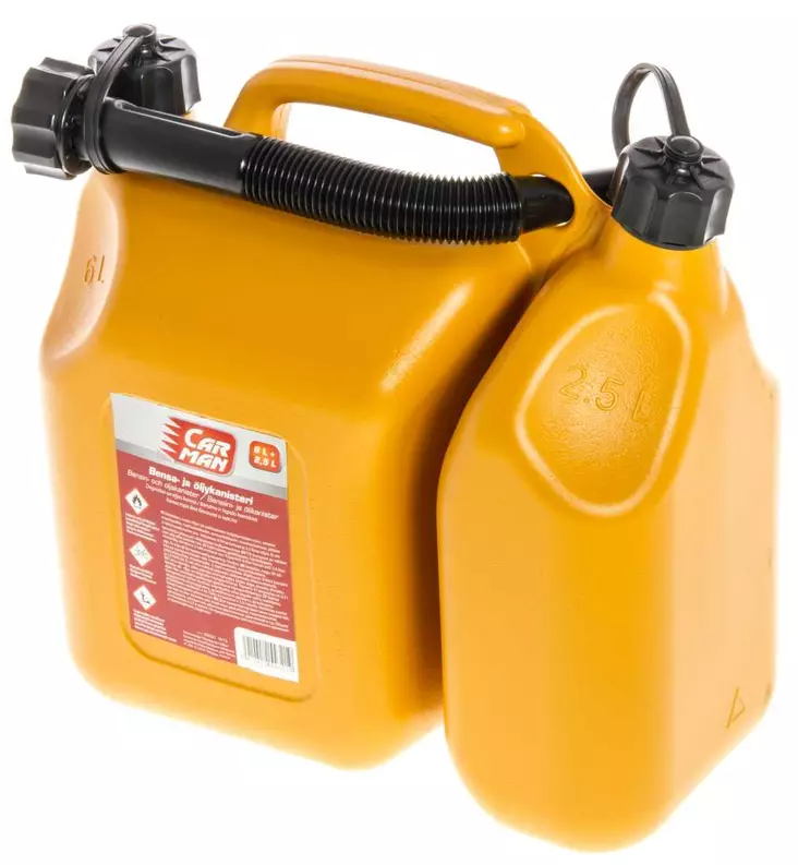 Kombikannu 6L+ 2,5L - Polttoainekanisterit - 6410412543219 - 1