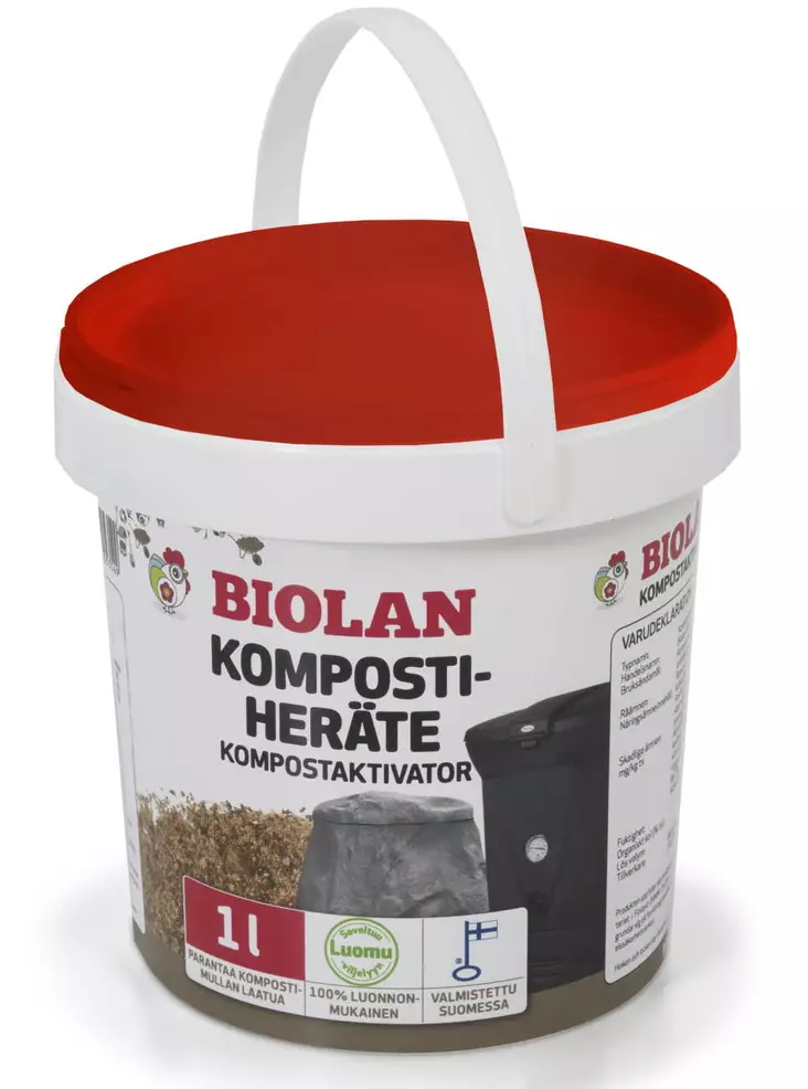 Kompostiheräte 1L - Kuivikkeet ja kompostointi - 6411961053549 - 1